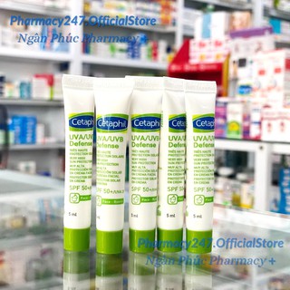 KEM CHỐNG NẮNG 7 MÀNG LỌC UV CETAPHIL UVA/UVB DEFENSE VERY HIGH SUN PROTECTION SPF50+/UVA28 5ML