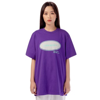 5THEWAY® /oval/ SQUARE TEE™ in PURPLE aka Áo Thun Tím Tay Ngắn