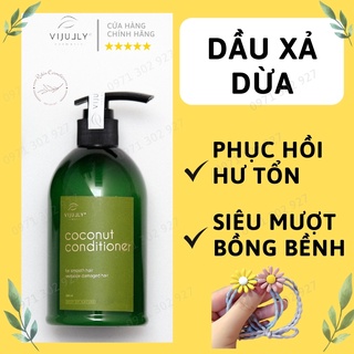 [TÓC SUÔN MỀM MƯỢT] Dầu Xả Tóc Cao Cấp Vi Jully - Phục Hồi Tóc Hử Tổn, Chẻ Ngọn