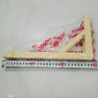 [Cặp 2 cái] Giá đỡ bắt kệ - Ke góc vuông chữ L tặng kèm vít+tắc kê.  20cm, 25cm, 30cm, 35cm, 40cm, 45cm