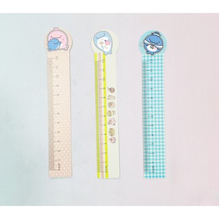 Thước kẻ dẻo jinbeisan TPP12 thước kẻ 12 cm cute dễ thương hoạt hình thần tượng