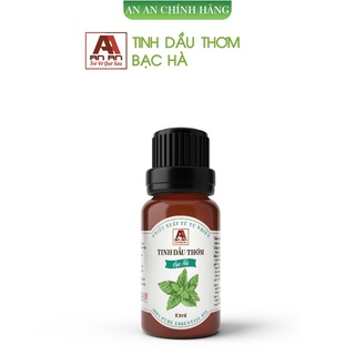 Tinh dầu thiên nhiên Bạc Hà nguyên chất nhập khẩu Ấn Độ, Tinh dầu AN AN thơm phòng 10ml / Đạt GMP - USDA - ISO