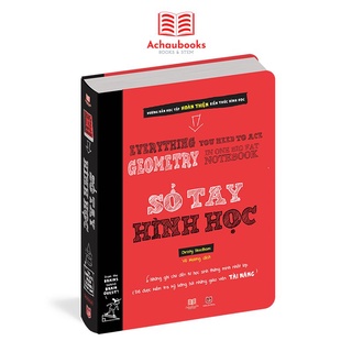 [Mã BMBAU50 giảm 7% đơn 99K] Sách sổ tay hình học - Á Châu Books ( từ lớp 8 - lớp 12 )