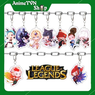 Móc khoá Mica Game Liên Minh Huyền Thoại (League of Legends) LOL - Nhựa Cứng Acrylic In 2 mặt sắc nét ( ảnh thật )