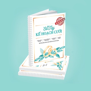 [Mã LIFE1003NW giảm 10% đơn 200K] Kim Ngọc Thủy Sổ Tay Kế Hoạch Cưới Cho Cặp Đôi Một Hôn Lễ Hoàn Hảo
