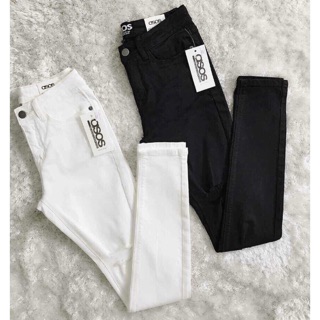jeans trắng đen xuất khẩu
