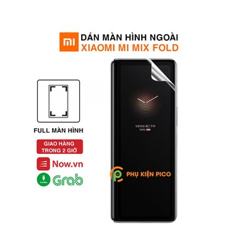 Dán màn hình Mi Mix Fold full màn ngoài dẻo trong suốt PPF tự phục hồi vết xước - Dán màn hình ngoài Xiaomi Mi Mix Fold