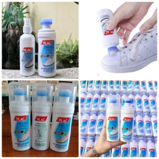 Combo 10 Chai Tẩy Giày Plac Loại 1 siêu sạch kèm đầu cọ