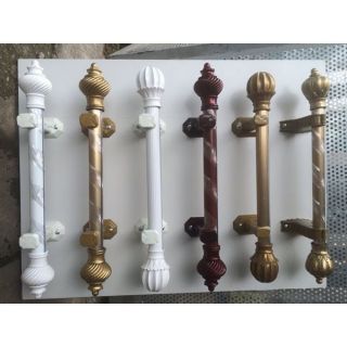 Combo 1bộ  thanh treo rèm cửa 1m8-1m9-2m phi 28.phi 32(kèm trụ đỡ, đầu bịt và  phụ kiện )