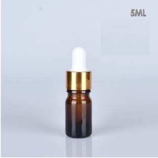 ⚡{HẠ GIÁ}⚡VỎ CHAI ĐỰNG TINH DẦU 5ML MÀU NÂU NẮP BÓP CHIẾT SERUM, MỸ PHẨM