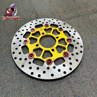đĩa thắng king 245mm exciter 150 đi mâm 4 lổ mẫu ngôi bông