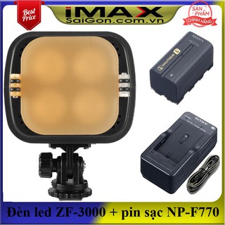 Đèn Led Video Zifon ZF-3000 Version II (New) + Bộ 01 pin và 01 sạc NP-F770