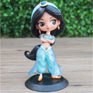 Mô hình Công chúa Jasmine nhựa đặc PVC trang trí bàn làm việc, trưng bày, đồ chơi