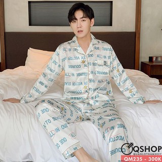 [SALE] BỘ ĐỒ PIJAMA NAM CAO CẤP QSHOP QM235