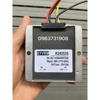 Bộ chuyển đổi nguồn điện 48V xuống 12V-15A chống nước