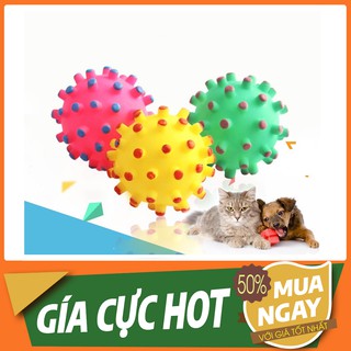 ĐỒ CHƠI BANH BOOM CHO CHÓ MÈO CÓ TIẾNG - ĐỒ CHƠI KÊU CHÍT CHÍT