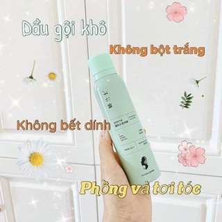 Dầu gội khô tóc xịt khô tóc tạo độ phồng nội địa Trung