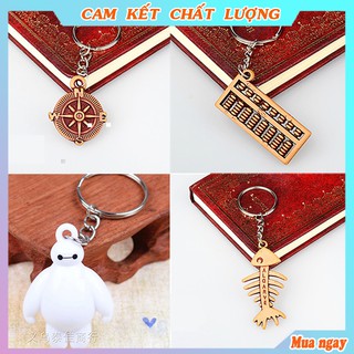 Móc khóa quà tặng nhiều hình dễ thương,móc khóa cute, phụ kiện thời trang mùa hè deal 1k freeship mã PH02