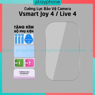 Kính Cường Lực Camera Vsmart Live 4 Joy 4 Live4 Joy4 Playphonevn Trong Suốt