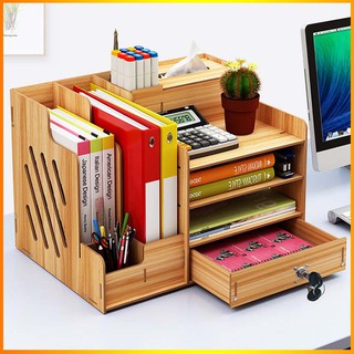 Kệ đựng hồ sơ tài liệu bằng gỗ KH08