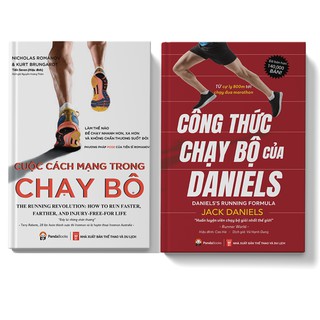 Sách - Combo Thể Thao - Chạy bộ - Công thức Chạy Bộ của Daniels +Cuộc Cách Mạng Trong Chạy Bộ - Pandabooks