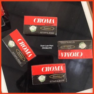 Hộp 10 Lưỡi Dao Cạo Râu Croma