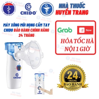 Máy Xông Mũi KHÍ DUNG Họng Cầm Tay Chido 3 loại mặt nạ CHO BÉ, NGƯỜI LỚN TẠI NHÀ bảo hành 24 tháng chính hãng