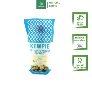 Sốt mayonnaise Kewpie dịu ngọt công nghệ Nhật Bản 130Gram trộn salad, rong nho thơm ngon Date T1/23