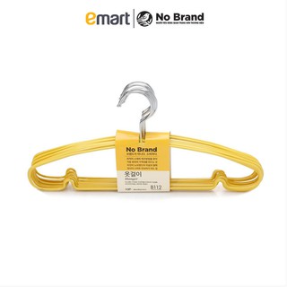 Móc Quần Áo Bọc Nhựa Chống Trượt No Brand 10 Cái (Giao Màu Ngẫu Nhiên) - Emart VN