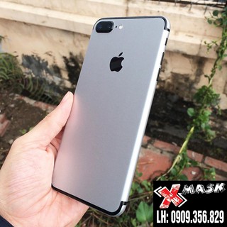 Skin Màu iphone 7plus Xám Lợt