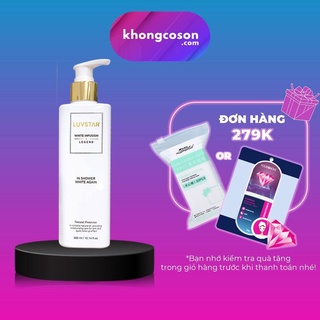 Sữa Tắm Truyền Trắng Da Luvstar Giúp Mờ Thâm Sạm Đều Màu Dưỡng Ẩm Mềm Mịn Bật Tone Body White Infusion–Khongcoson