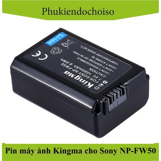 1 Pin KINGMA cho NP-FW50 Sony + Hộp đựng pin, thẻ nhớ
