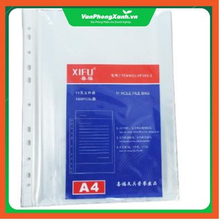 Sơ mi lỗ Xifu Xanh (Dày)