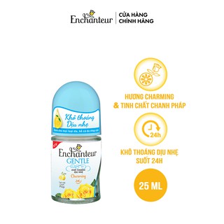 Lăn khử mùi Enchanteur Gentle Charming/Sensation/Delightful 25ml