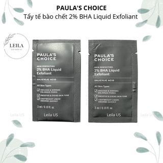 [Sample] Tẩy tế bào chết Paula's Choice Skin Perfecting 2% BHA Liquid Exfoliant