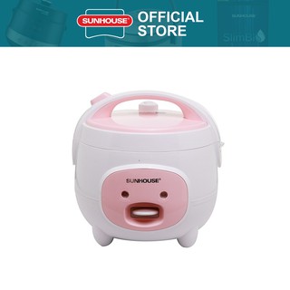 [Mã ELMALL10 giảm 10% đơn 500K] Nồi cơm điện 1.2L SUNHOUSE SHD8217W