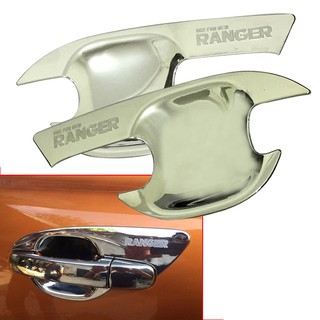 Bộ 04 ốp tay nắm cửa cho xe FORD RANGER