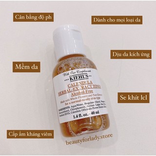 TONER HOA CÚC KIEHLS MINI 40ML