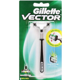 Dao cạo + Lưỡi dao cạo râu Gillette Vector