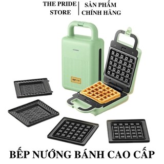 [CHÍNH HÃNG] Bếp Nướng Bánh Mì Sandwich Bear DBC-P06N2 Máy Nướng Bánh Mì Đa năng Tiện Lợi Nướng Nhanh