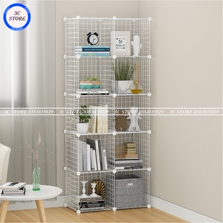 TẶNG CHỐT-BÁN THEO TẤM  LƯỚI SẮT THÉP - MÀU TRẮNG - LẮP GHÉP ĐA NĂNG SIÊU ĐẸP, KỆ SÁCH KỆ TRANG TRÍ THÔNG MINH