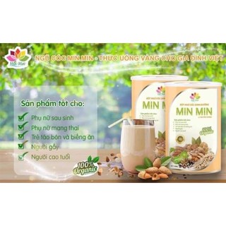 Ngũ Cốc Lợi Sữa - Mẫu mới 29 loại Hạt, Bột Ngũ Cốc Min Min (500GAM)