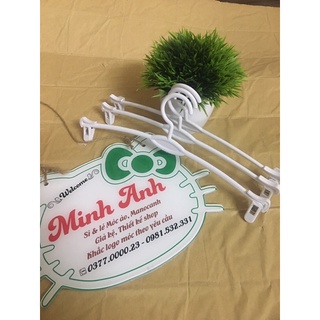Móc kẹp Lót đồ Nam và Nữ bằng nhựa màu trắng ( combo 10 cái )