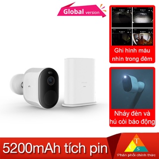 Camera ngoài trời Xiaomi Imilab EC4 2.5k nhìn màu ban đêm quốc tế - Camera outdoor IMILAB EC4 2.5k, tích pin