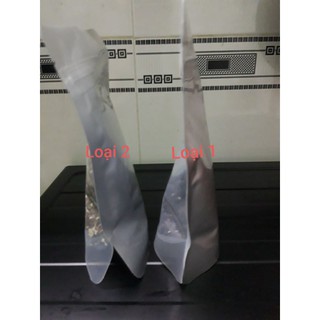 [Mã 267FMCGSALE giảm 8% đơn 500K] 1 kg Túi Zip loại 2 gồm 1 mặt trơn và 1 mặt nhôm