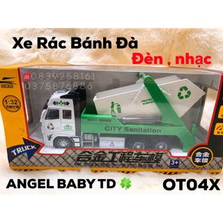 Xe Rác Bánh Đà TRLICK có đèn,nhạc (Đồ chơi trẻ em)