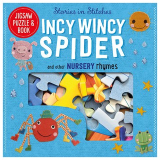 Bộ xếp hình kèm sách Incy Wincy Spider Book &amp; Jigsaw cho bé nhỏ