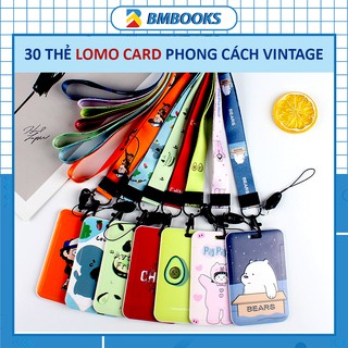 Dây đeo thẻ học sinh/sinh viên/ nhân viên dáng dọc trang trí cute nhiều phân loại tùy chọn BMBooks