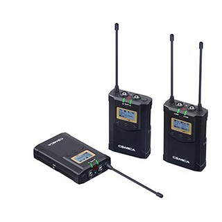 [Mã ELHACE giảm 4% đơn 300K] Micro không dây UHF cho máy ảnh Comica CVM-WM100 Plus