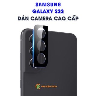 Dán camera Samsung S22 thấu kính nổi 3D - Cường lực camera Samsung Galaxy S22 độ cứng 9H trong suốt